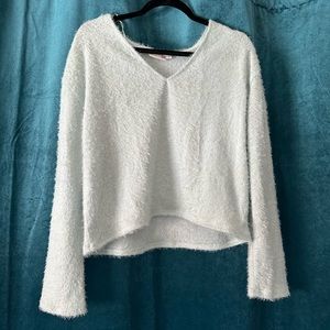 Pastel Blue V-Neck Sweater